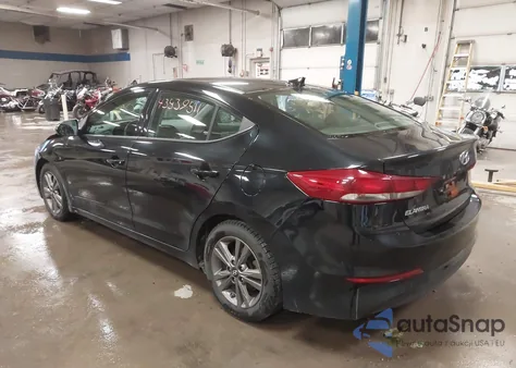 2018 Hyundai Elantra Sel из США, поврежденный, VIN 5NPD84LFXJH383094